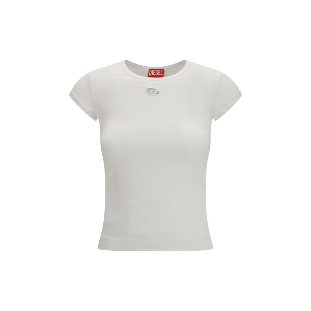 Diesel White Cotton T-Shirt Diesel