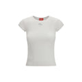 Diesel White Cotton T-Shirt Diesel