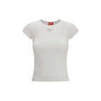 Diesel White Cotton T-Shirt Diesel