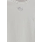 Diesel White Cotton T-Shirt Diesel