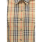 Burberry Multicolor Cotton Pattern Shirt Burberry
