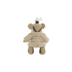 Burberry Beige Cashmere Keychain Burberry