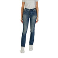 Armani Exchange Blue Cotton Skinny Jeans Armani Exchange