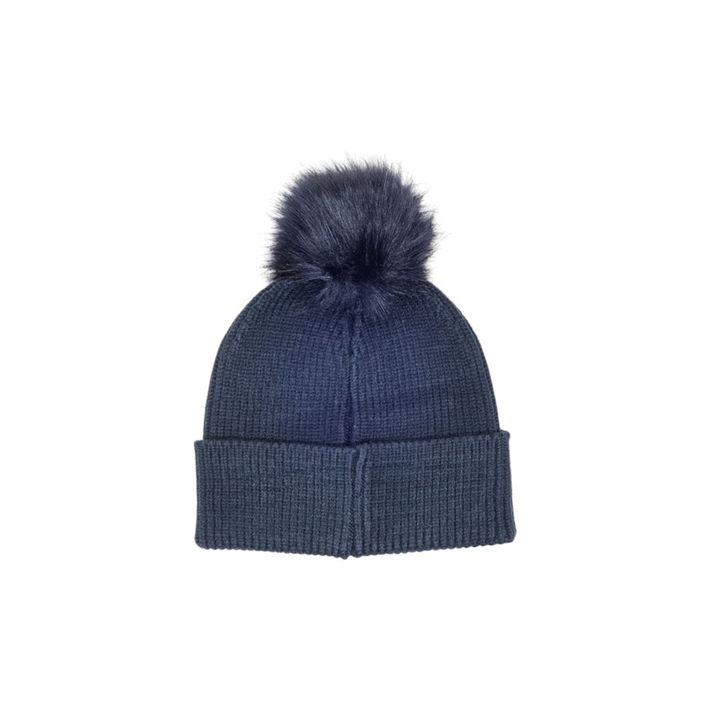 Barbour Blue Viscose Beanie Barbour