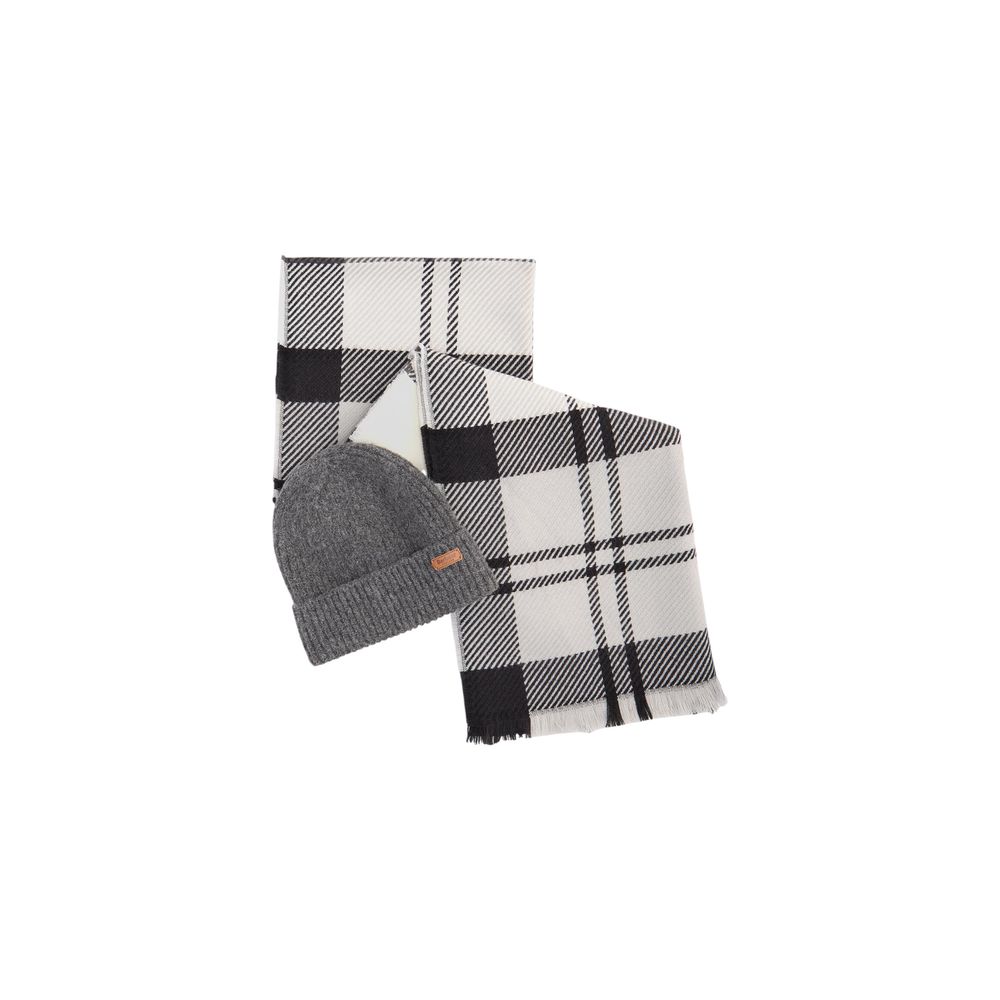 Barbour Gray Polyester Beanie Barbour