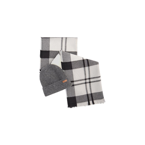 Barbour Gray Polyester Beanie Barbour