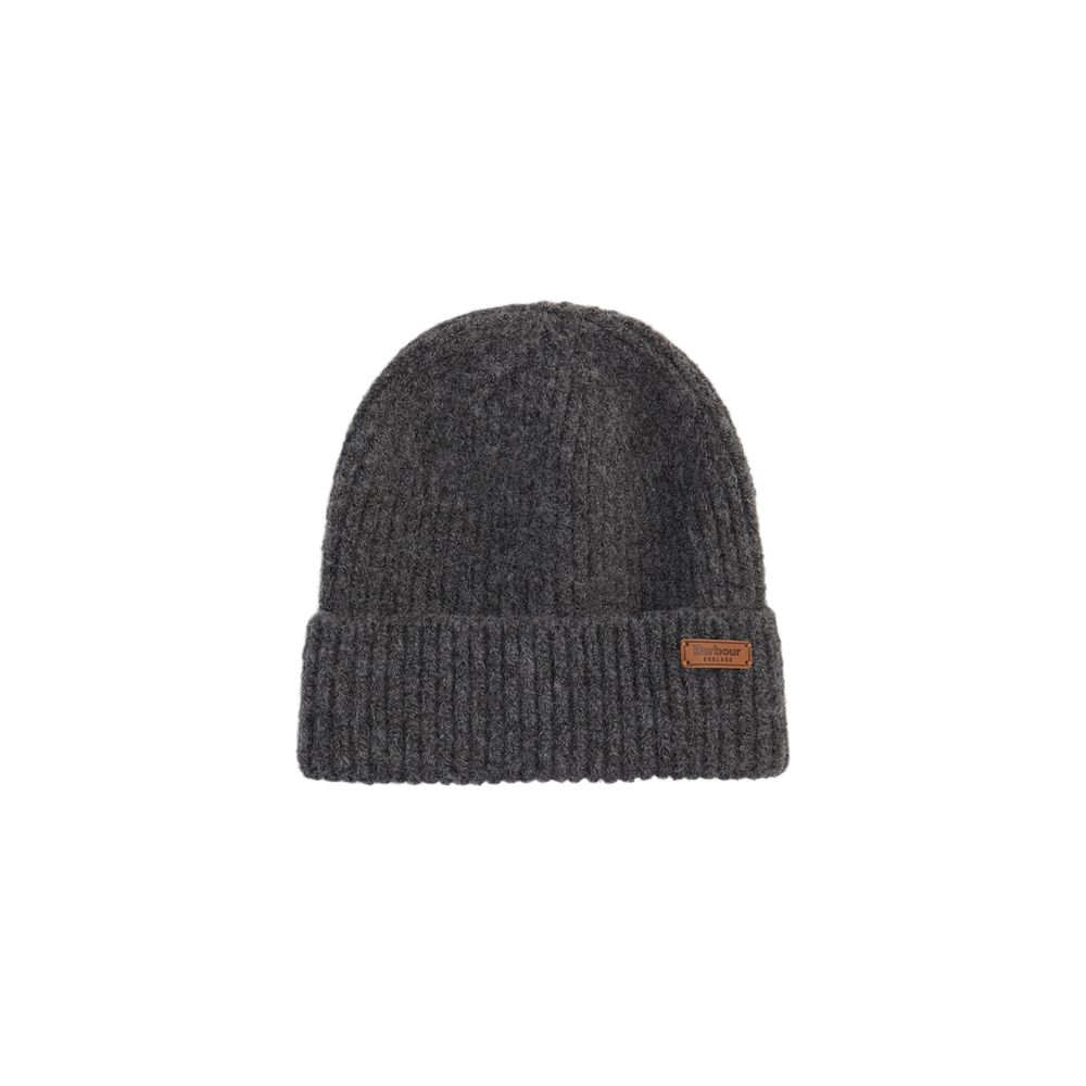 Barbour Gray Polyester Beanie Barbour