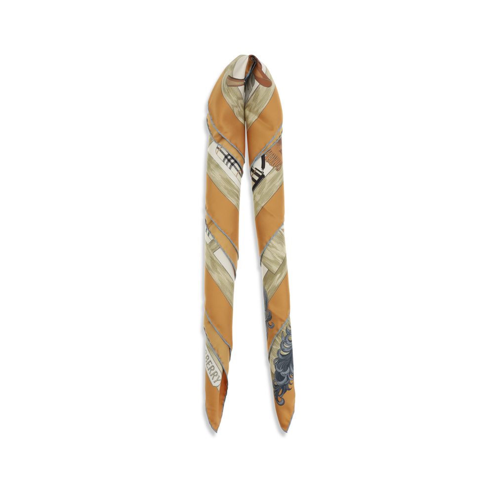 Burberry Multicolor Silk Scarf Burberry