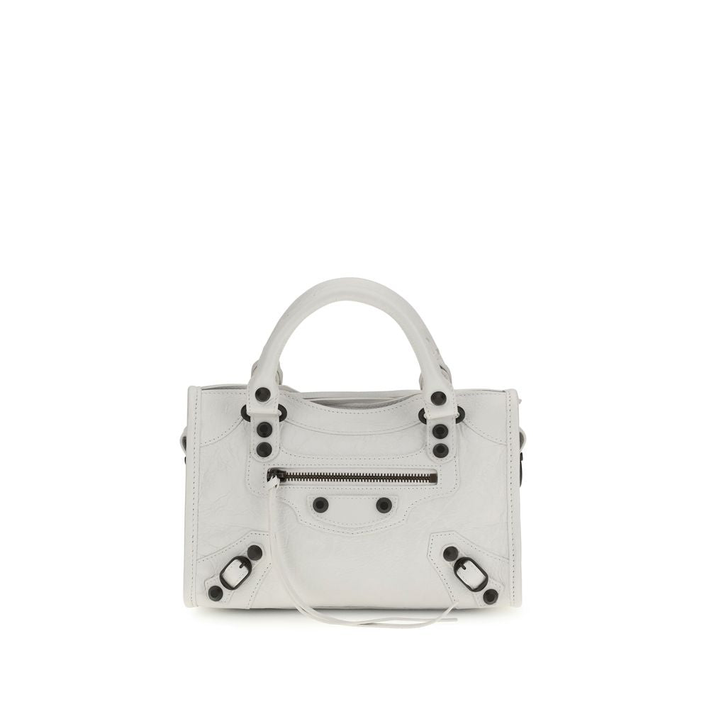 Balenciaga White Lamb Ovis Aries Aries Handbag Balenciaga