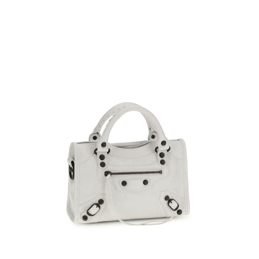 Balenciaga White Lamb Ovis Aries Aries Handbag Balenciaga