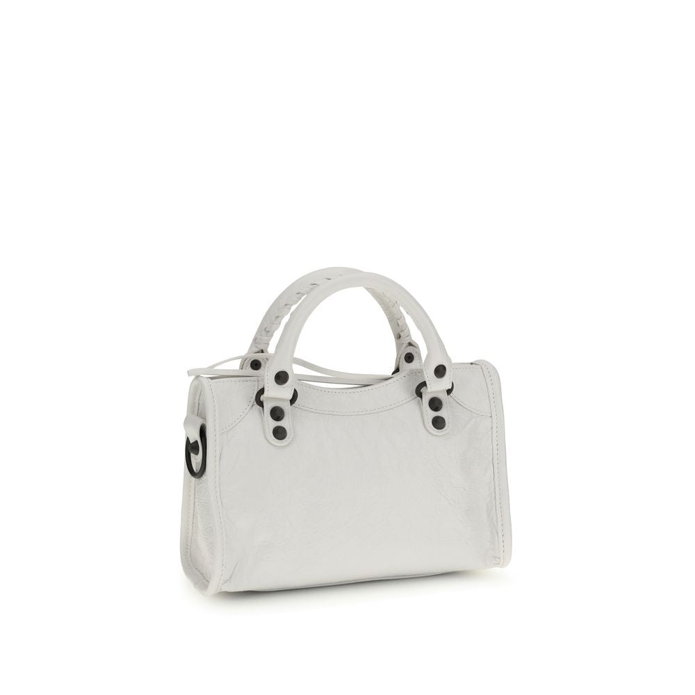 Balenciaga White Lamb Ovis Aries Aries Handbag Balenciaga