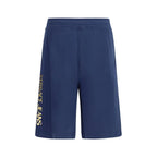Versace Jeans Blue Cotton Bermuda Shorts Versace Jeans