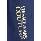Versace Jeans Blue Cotton Bermuda Shorts Versace Jeans
