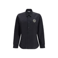 Versace Jeans Black Cotton Dress Shirt Versace Jeans