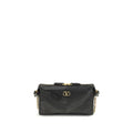 Valentino Garavani Black Lamb Ovis Aries Aries Shoulder Bag Valentino Garavani