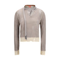 Diesel Gray Cotton Sweatshirt Diesel