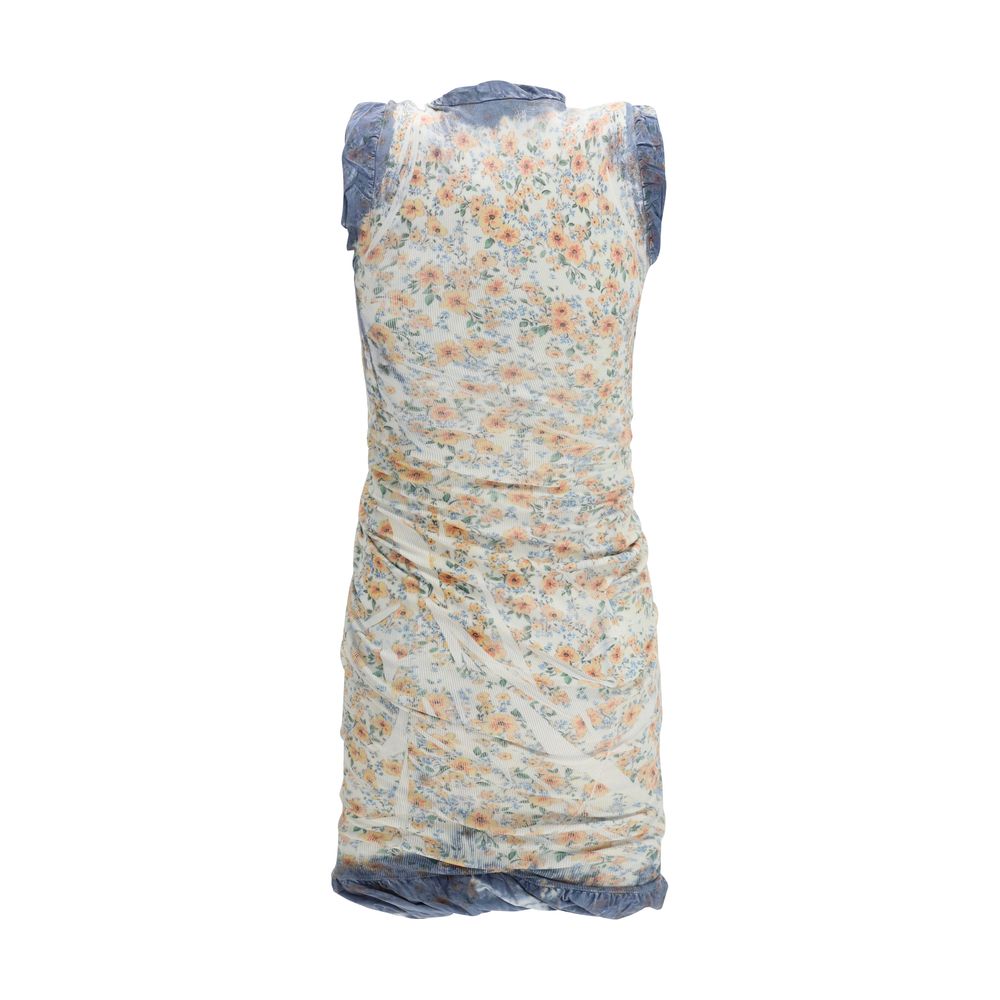 Diesel Multicolor Cotton Casual Dress Diesel