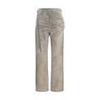 Diesel Gray Cotton Slim Fit Jeans Diesel