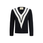 Valentino Black Wool Oves Aries Sweatshirt Valentino