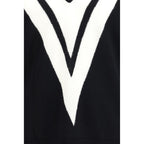 Valentino Black Wool Oves Aries Sweatshirt Valentino