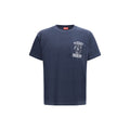 Diesel Blue Cotton T-Shirt Diesel