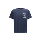 Diesel Blue Cotton T-Shirt Diesel