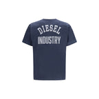 Diesel Blue Cotton T-Shirt Diesel