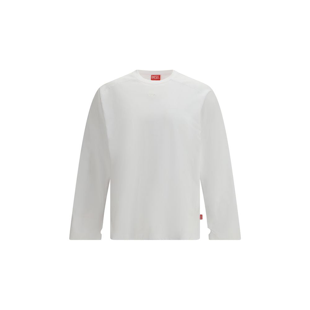 Diesel White Cotton Sportswear Diesel