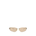 Balenciaga Gold Metal Sunglasses Balenciaga