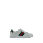 Gucci White Calf Leather Bos Taurus Low Top Sneakers Gucci