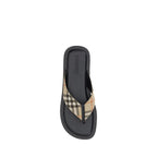 Burberry Multicolor Polyamide Flat Sandals Burberry