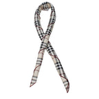 Burberry Beige Silk Foulard Burberry