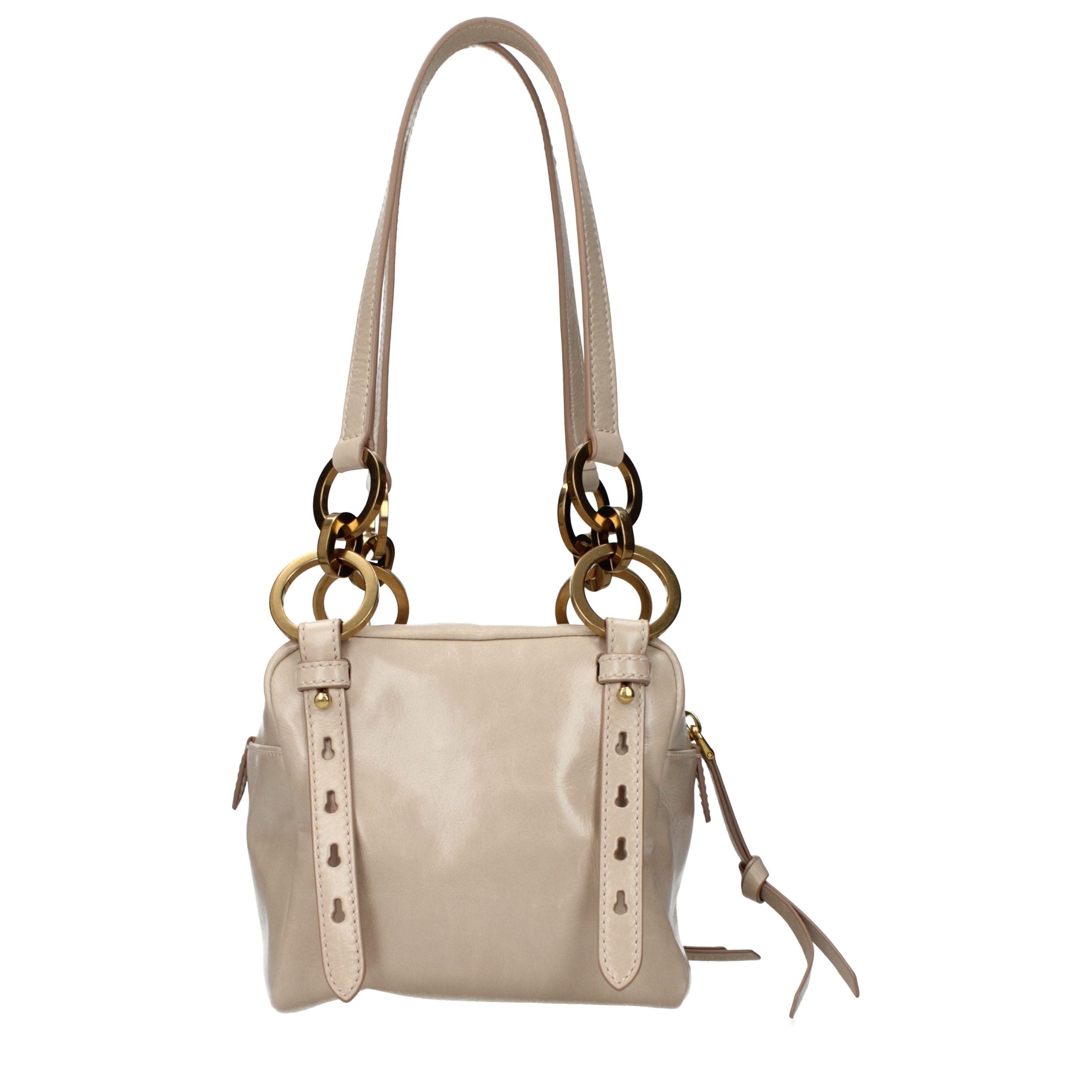 Prada Pink Leather Shoulder Bag Prada