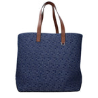 Fendi Blue Fabric Shoulder Bag Fendi
