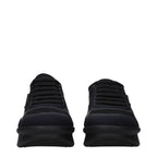 Prada Black Fabric Low Top Sneakers Prada