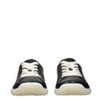 Prada Black Leather Sneakers Prada