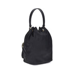 Prada Black Recycled Polyamide Backet Bag Prada