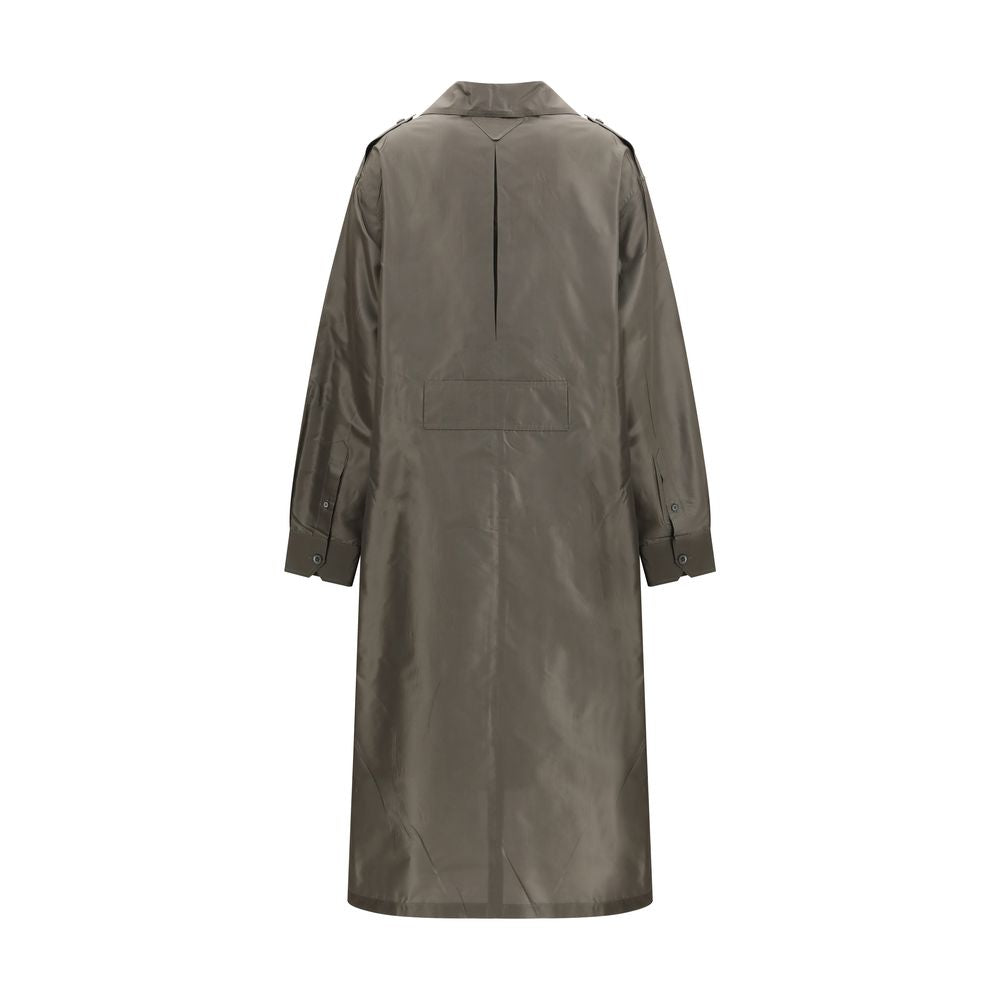 Prada Bicolor Silk Casual Dress Prada