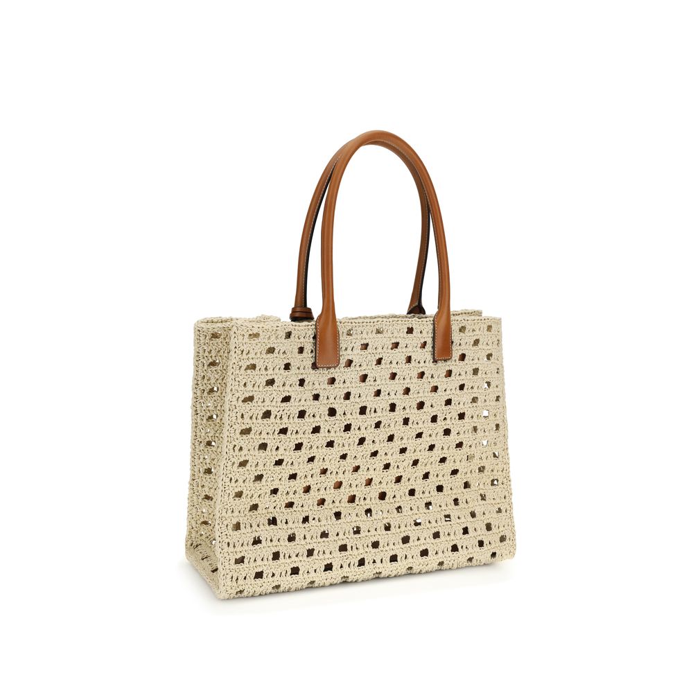 Versace Beige Cotton Shoulder Bag Versace