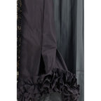 Prada Multicolor Silk Midi Skirt Prada