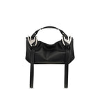 Diesel Black Calf Leather Bos Taurus Handbag Diesel