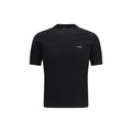 Prada Black Cotton T-Shirt Prada