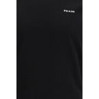 Prada Black Cotton T-Shirt Prada