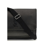 Saint Laurent Black Calf Leather Bos Taurus Shoulder Bag Saint Laurent