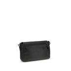Fendi Black Calf Leather Bos Taurus Shoulder Bag Fendi