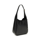 Saint Laurent Black Calf Leather Bos Taurus Shoulder Bag Saint Laurent