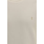 Saint Laurent Beige Cotton Sweatshirt Saint Laurent