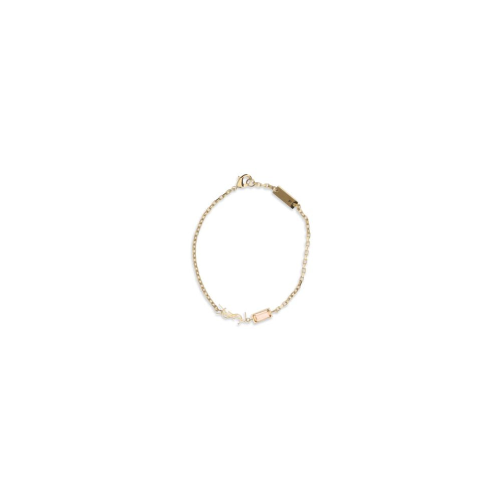 Saint Laurent Gold Brass Bracelet Saint Laurent