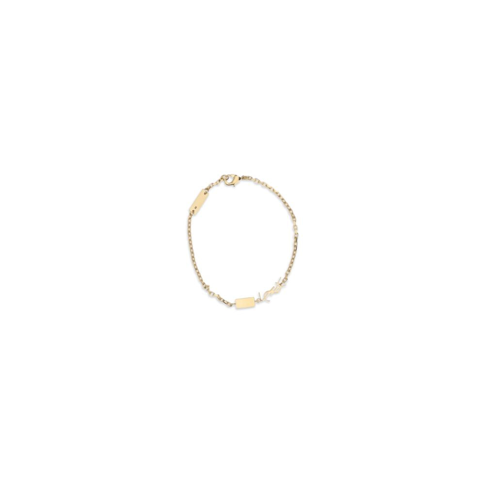 Saint Laurent Gold Brass Bracelet Saint Laurent