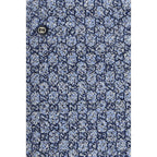 Gucci Blue Cotton Mini Skirt Gucci